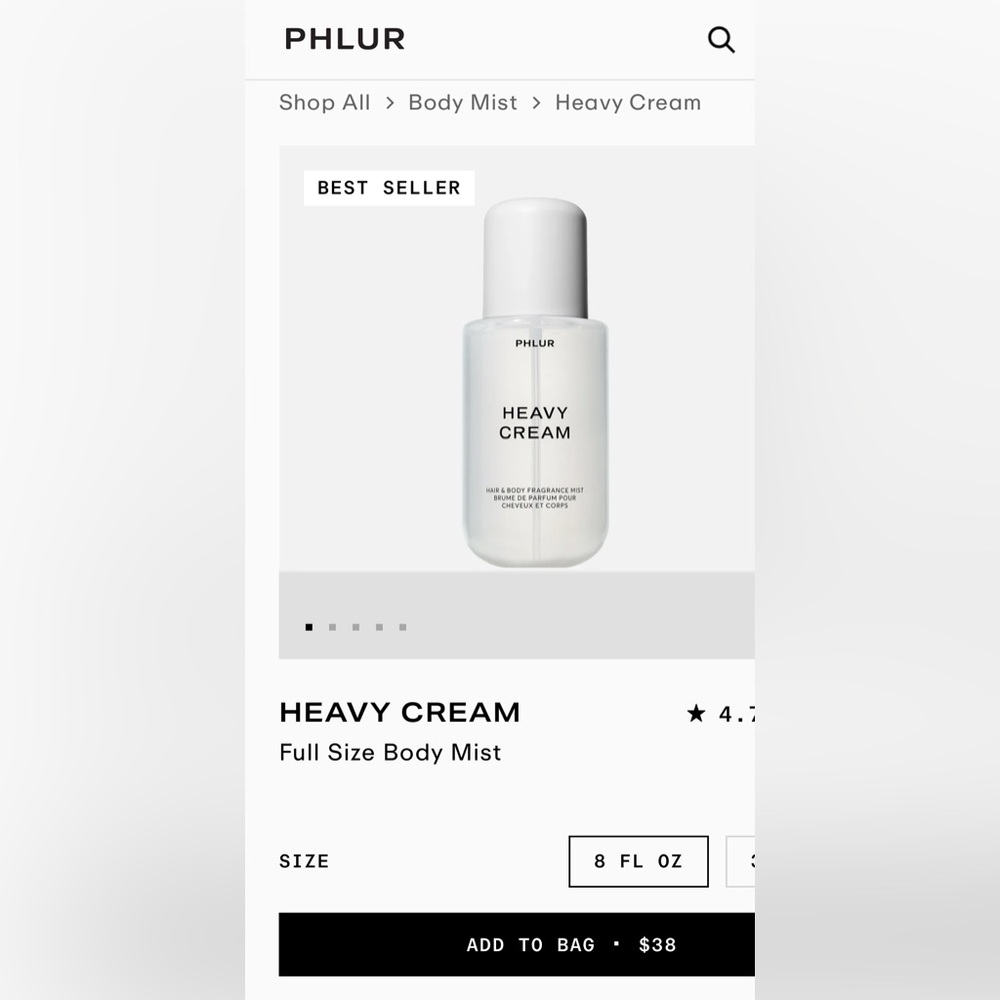 Phlur Heavy Cream